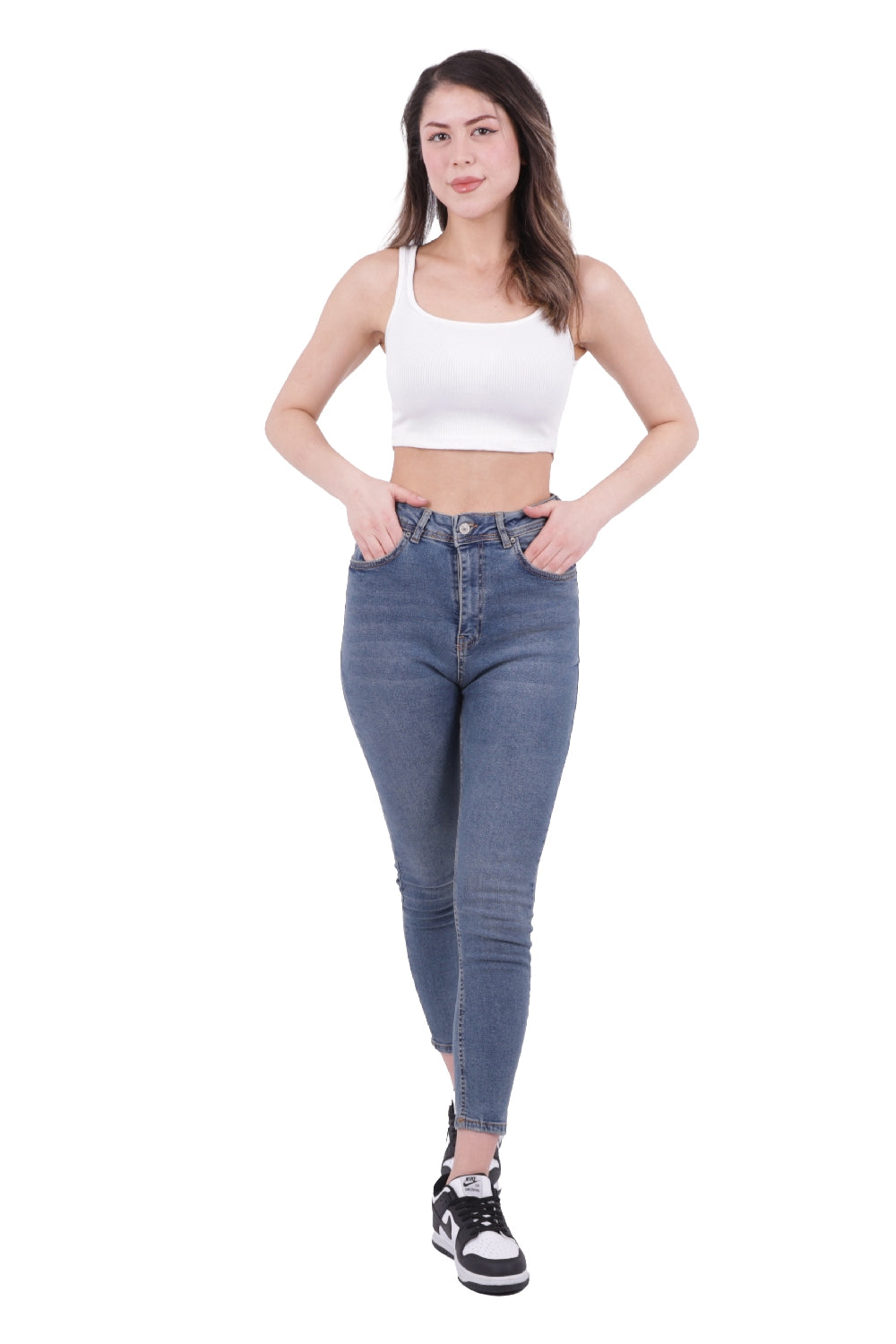 Skinny Tam Boy Kot Pantolon - Koyu Tintli Kot - (26-31) - 2