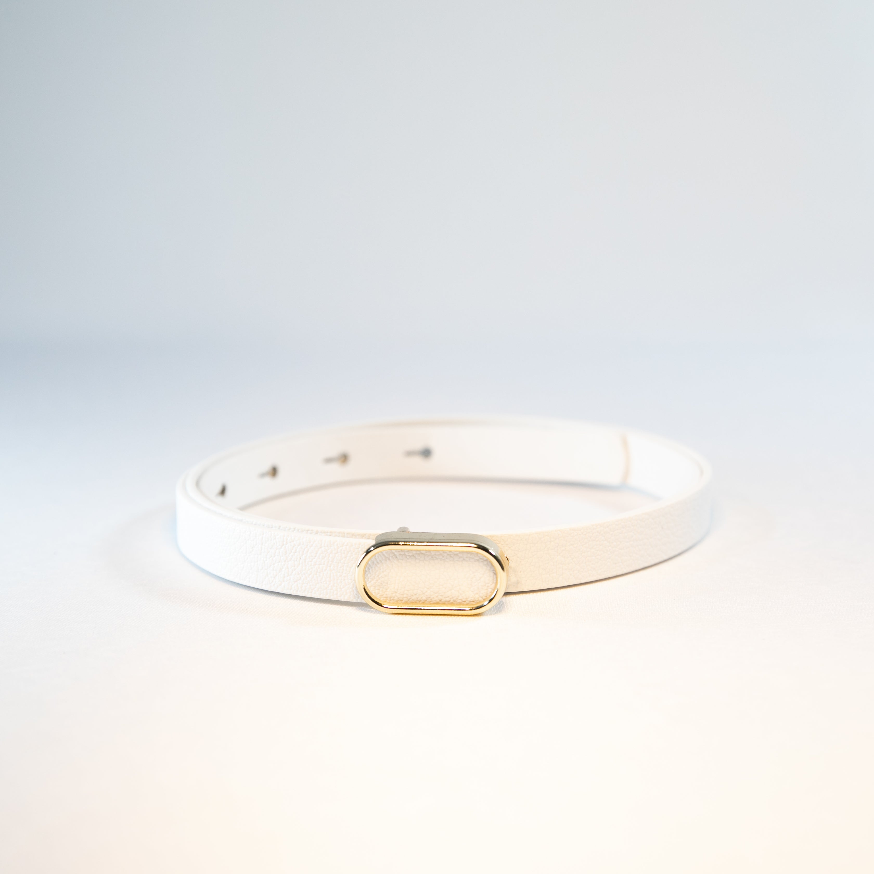 İthal Oval Gold Tokalı İnce Kemer