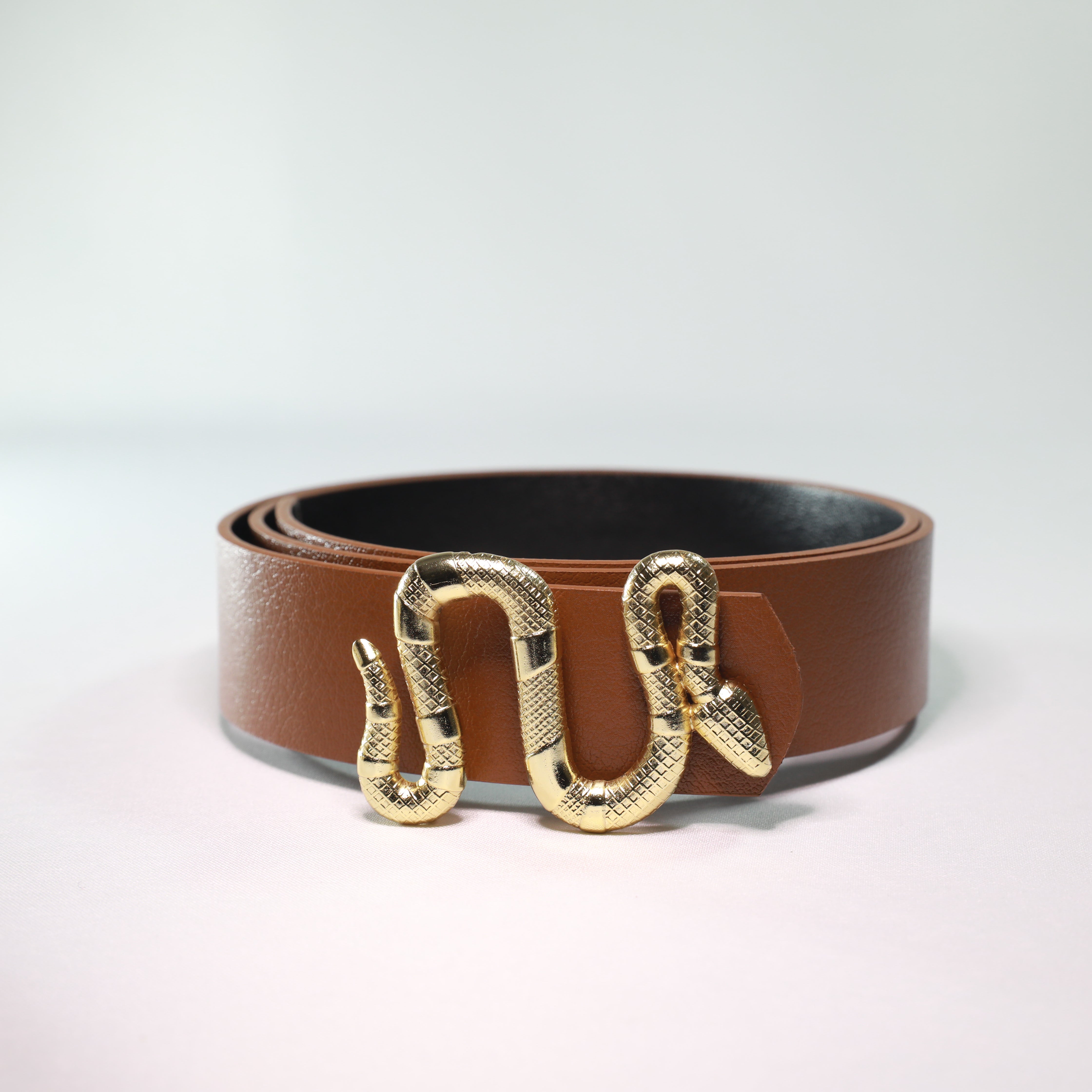 Snake Buckle Women's Belt