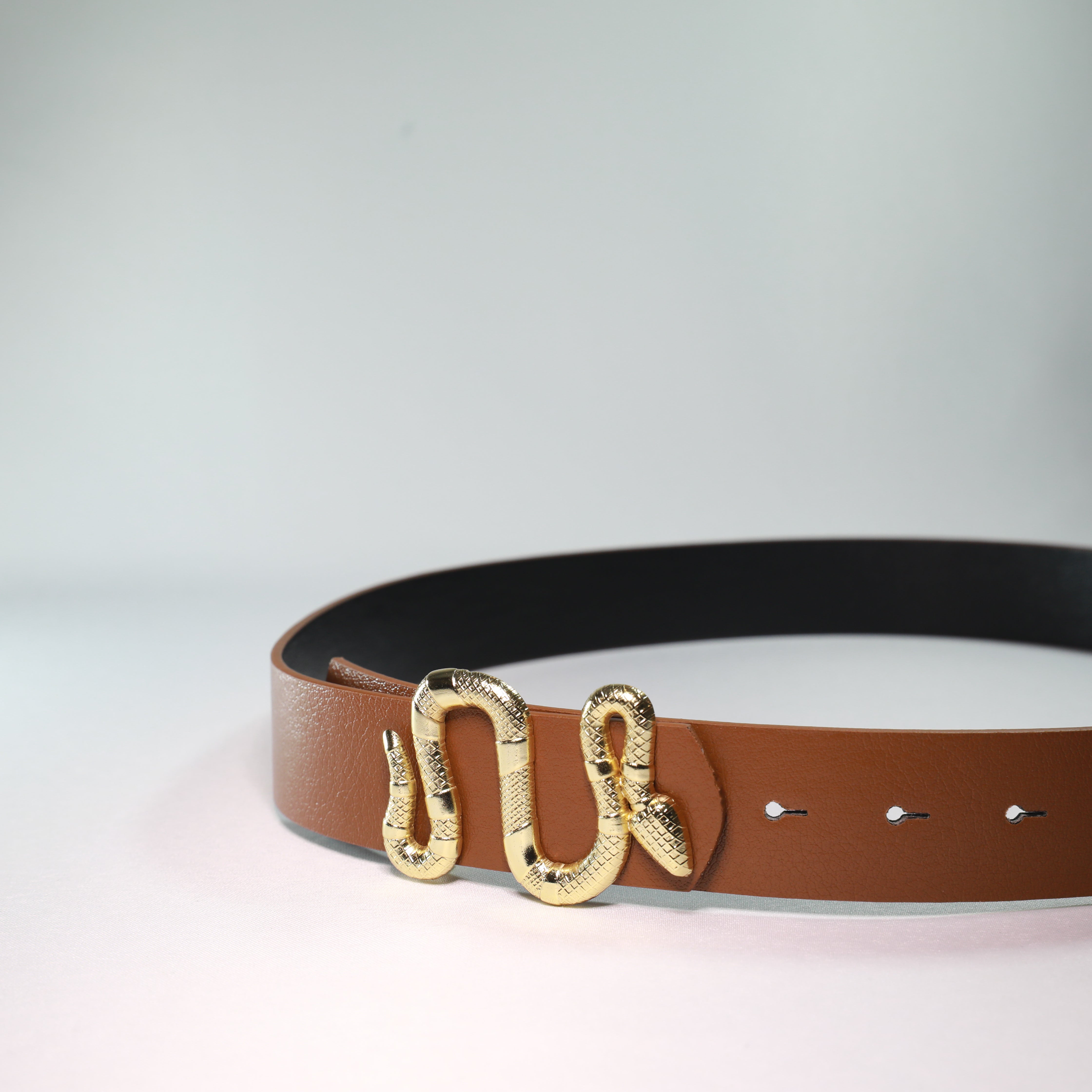 Snake Buckle Women's Belt