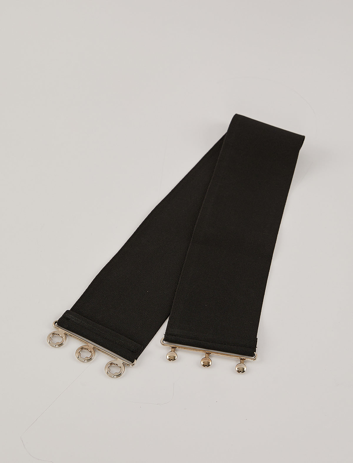 Elastic Women's Belt with Snap Buckle