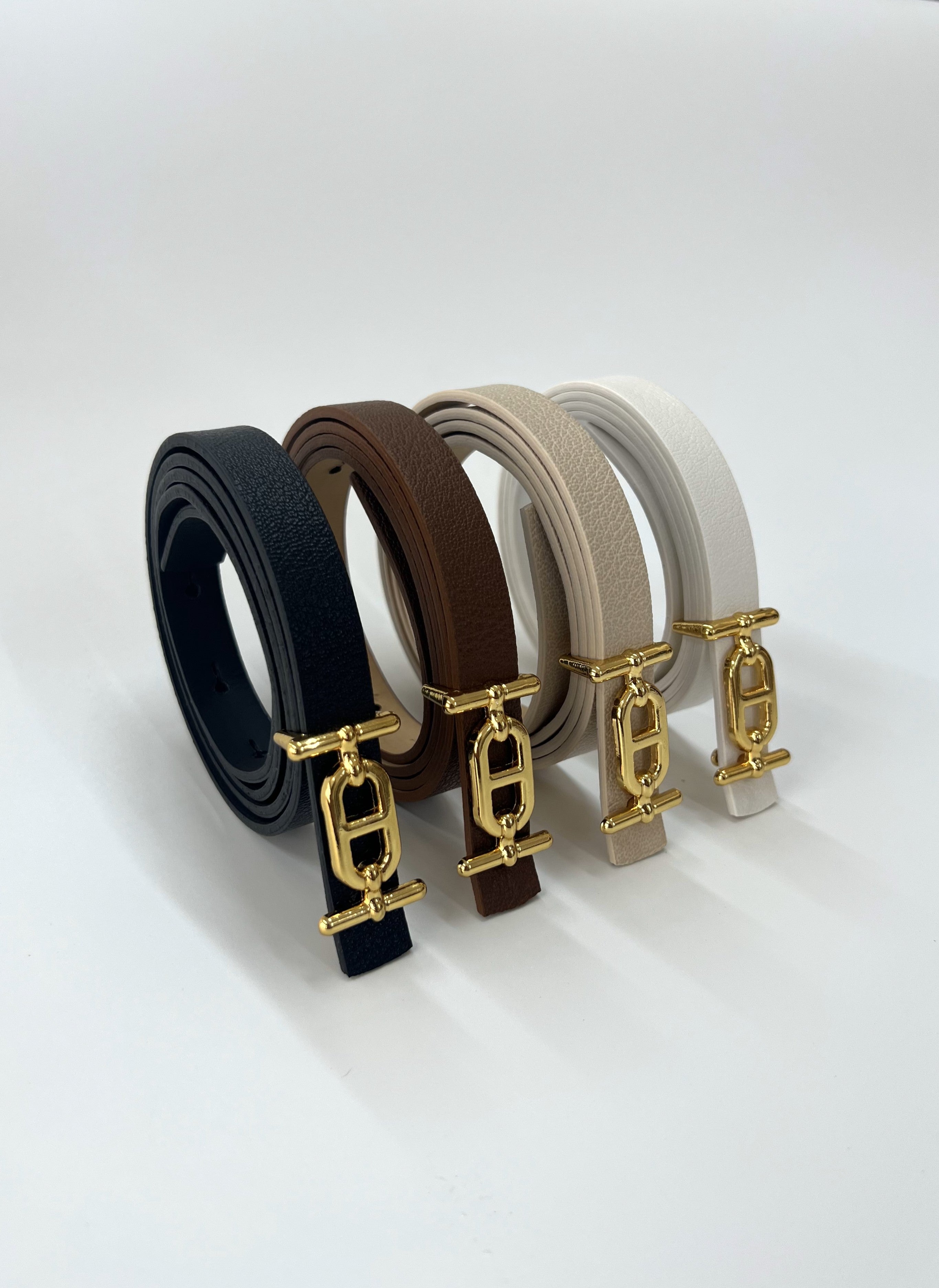 Gold Tokalı İnce Kemer