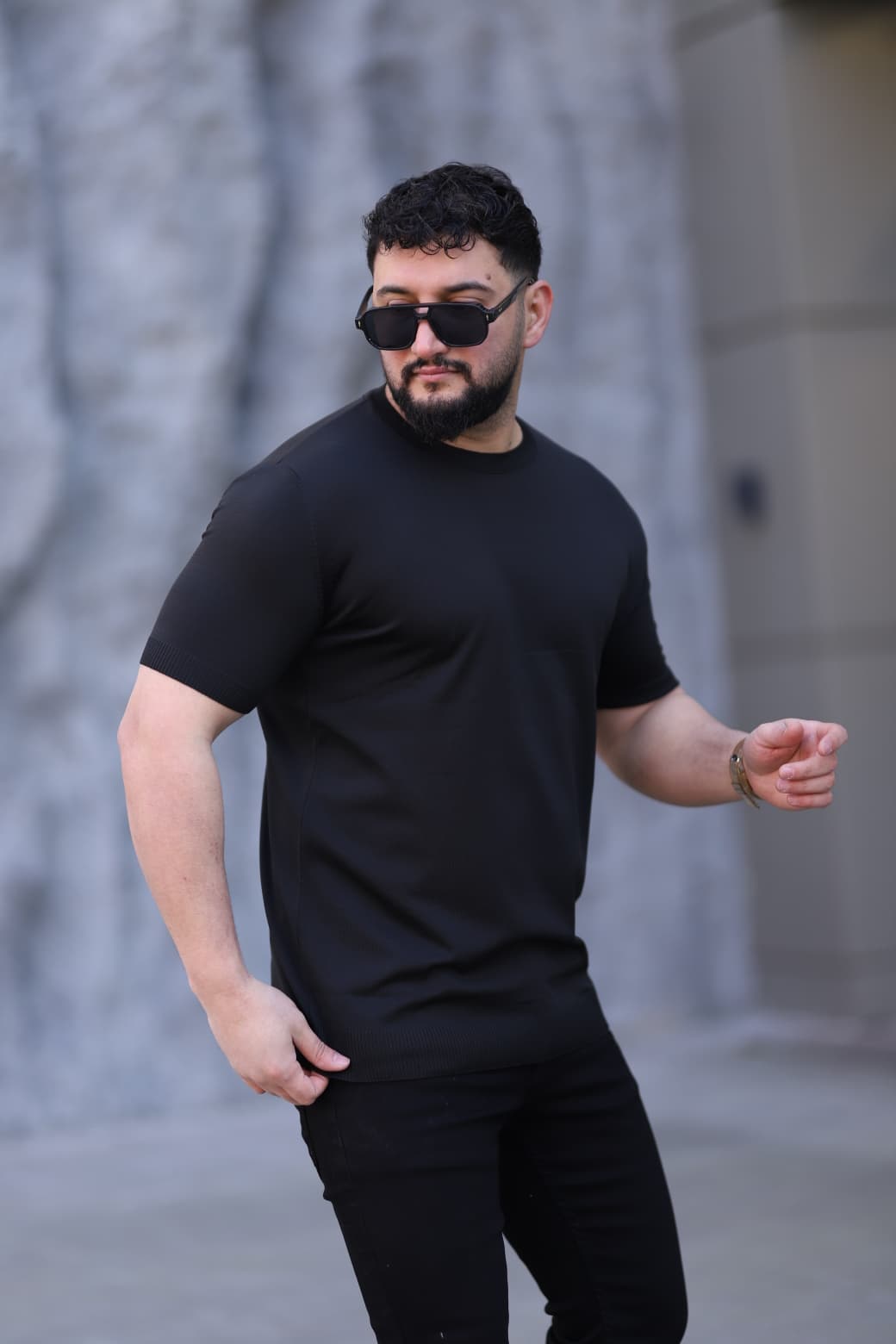 BİSİKLET YAKA TRİKO TİŞÖRT