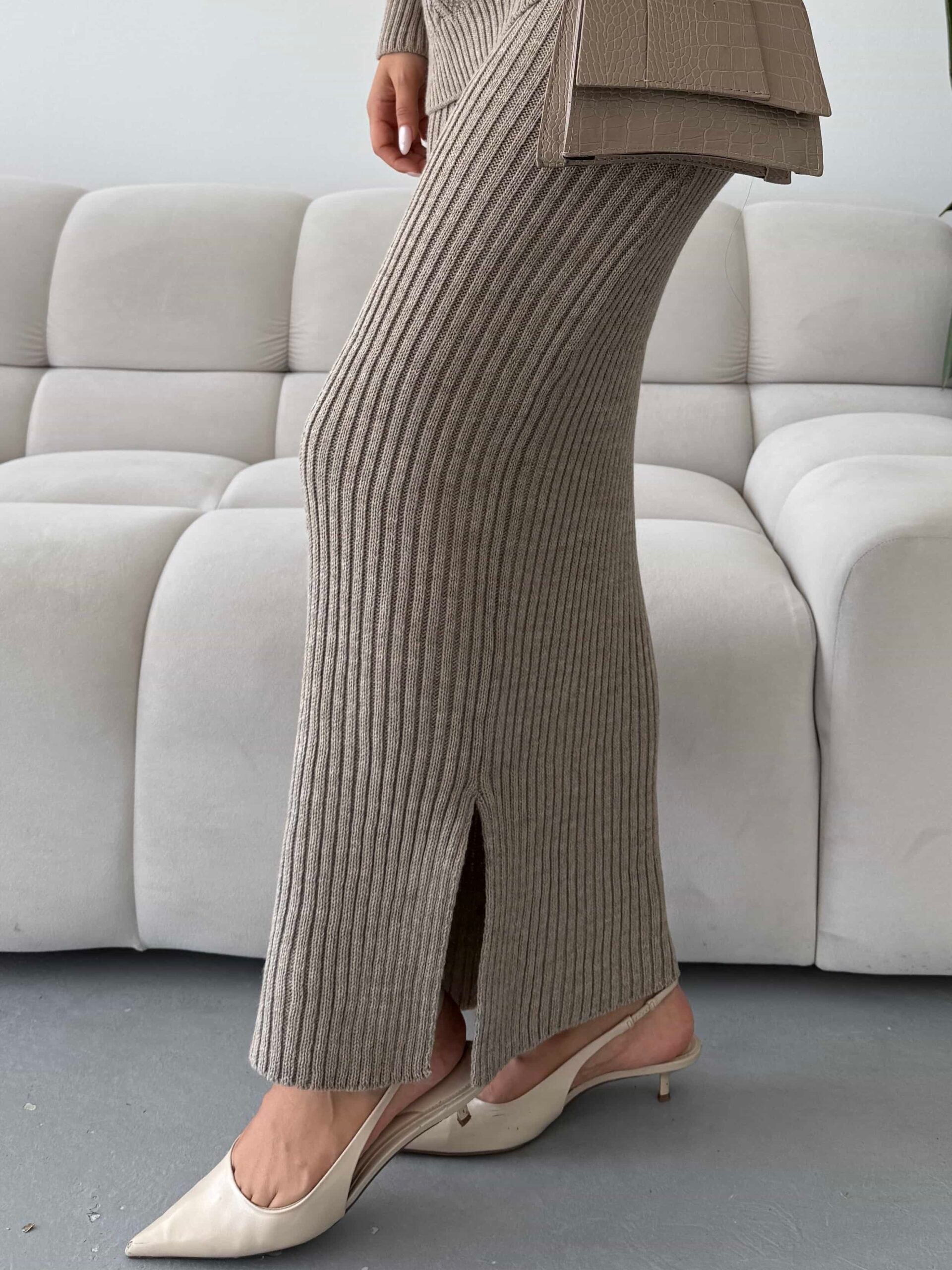 Etek Kazak Triko Takım 1557