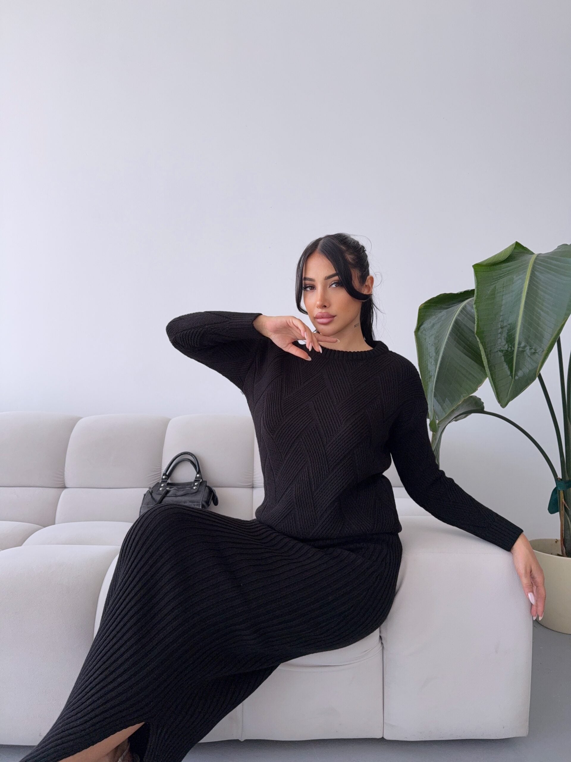 Etek Kazak Triko Takım 1558