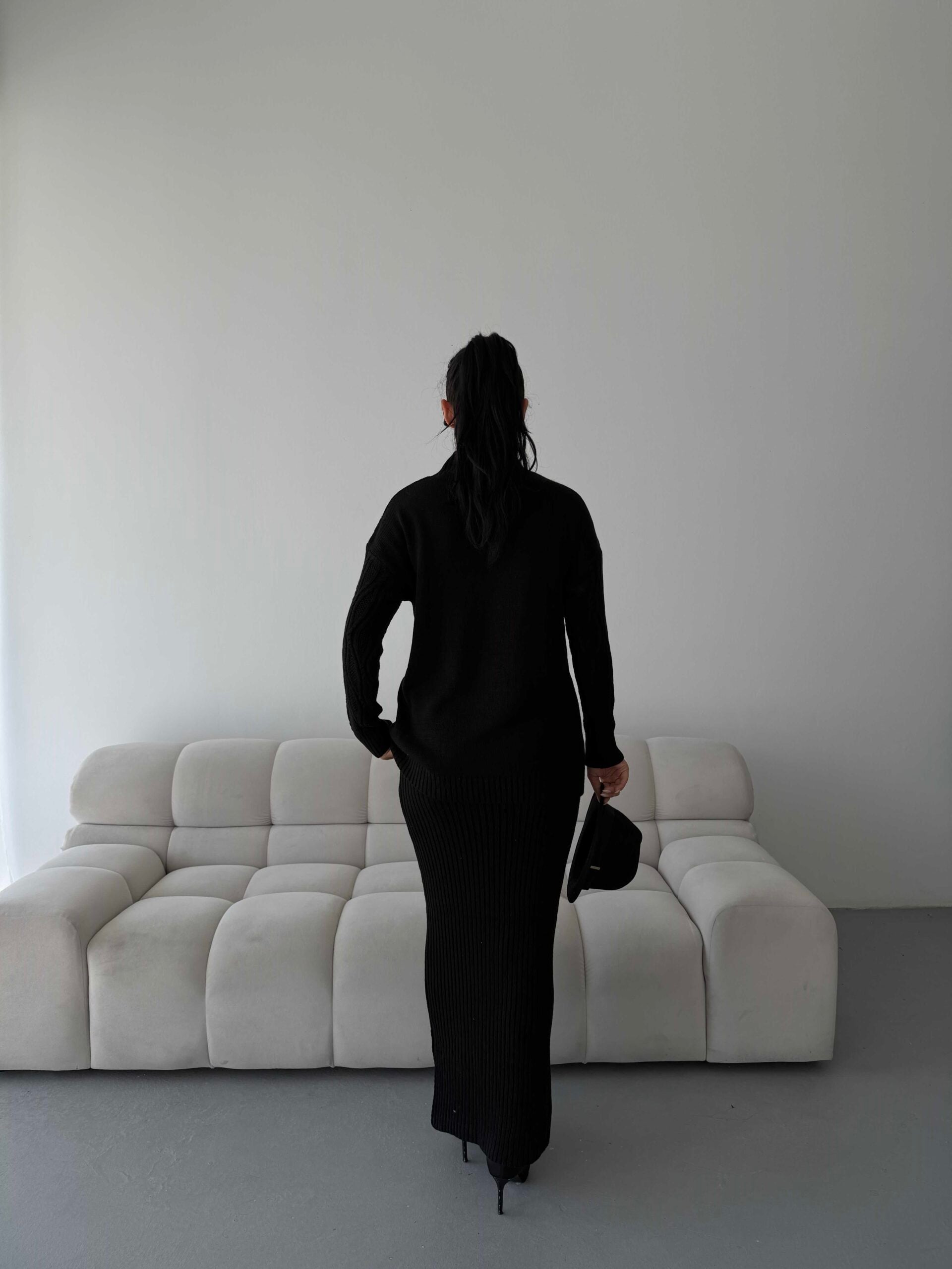 Etek Kazak Triko Takım 1557