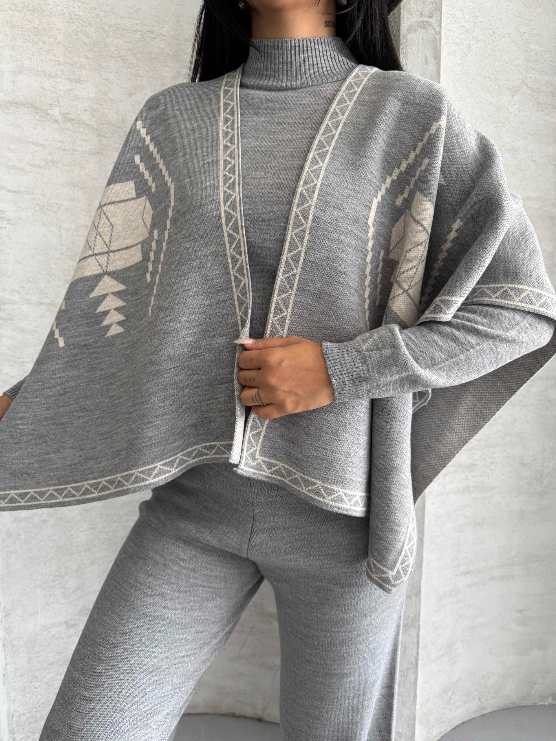 Üçlü Panço Triko Takım 1560