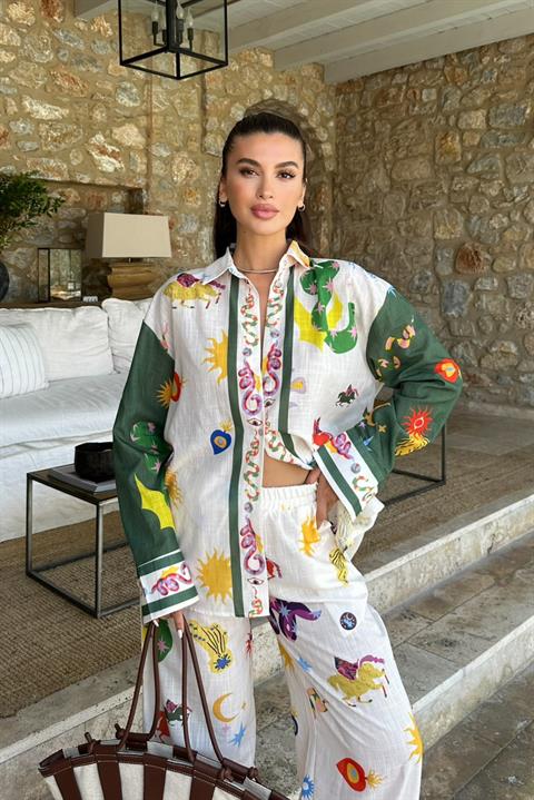 Antonia Desenli Keten Takım 9869