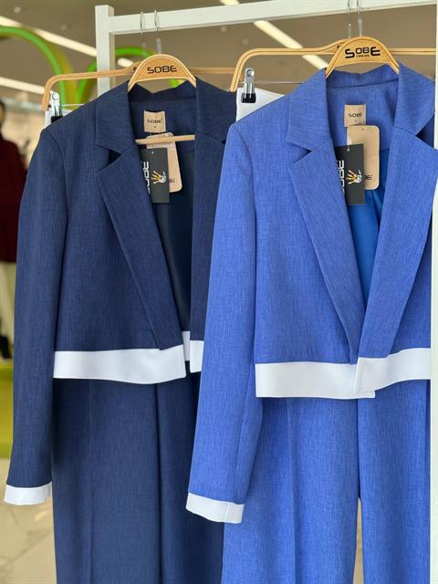 Audrey Crop Ceket Takım 10106