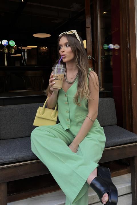 Barbara Yelek İkili Takım 9753-08