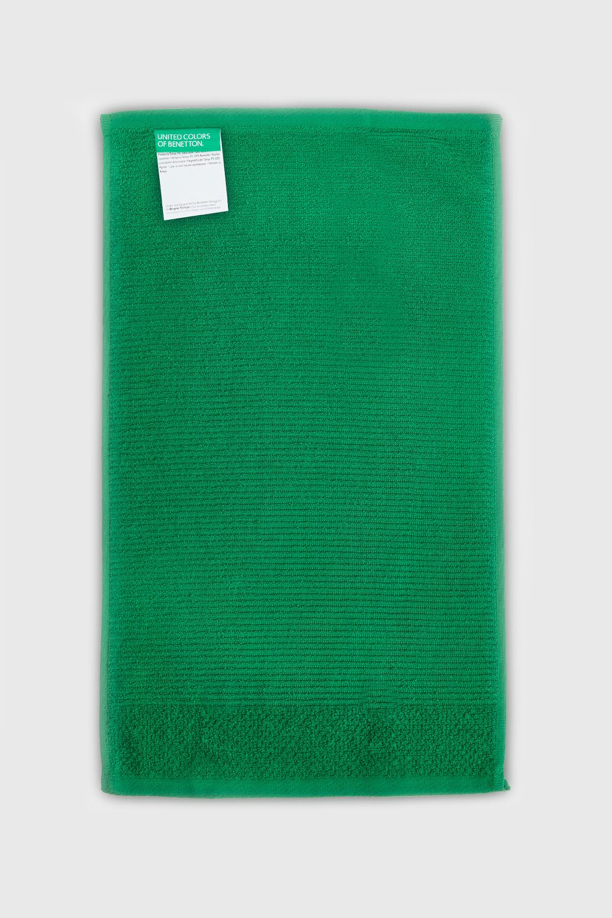 Be-0829St-Gr  %100 Pamuk Yeşil 3 Lü Set, 30X50 Cm, 50X90 Cm, 70X140 Cm Havlu Seti