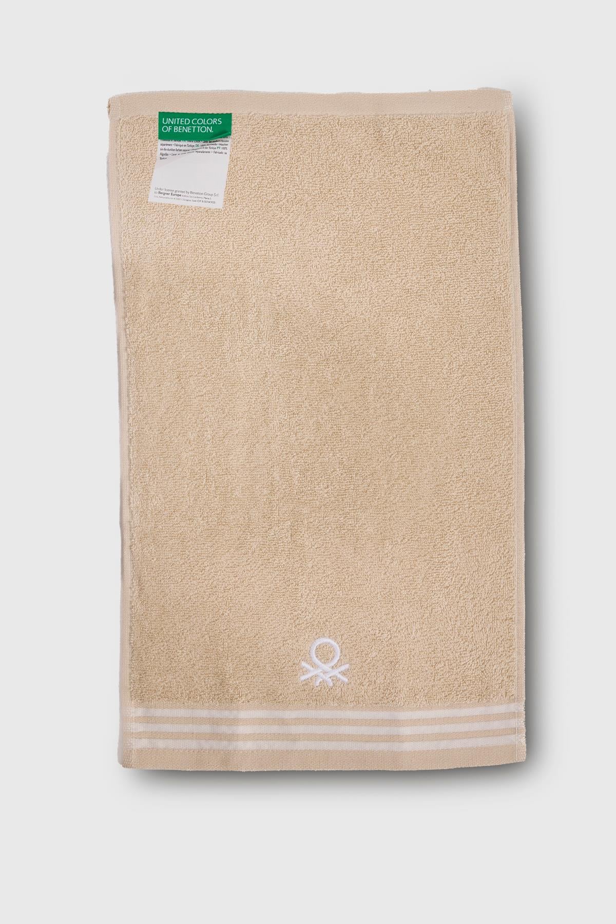 Be-0838-Bg  %100 Pamuk Bej 30X50 Cm Misafir Havlusu