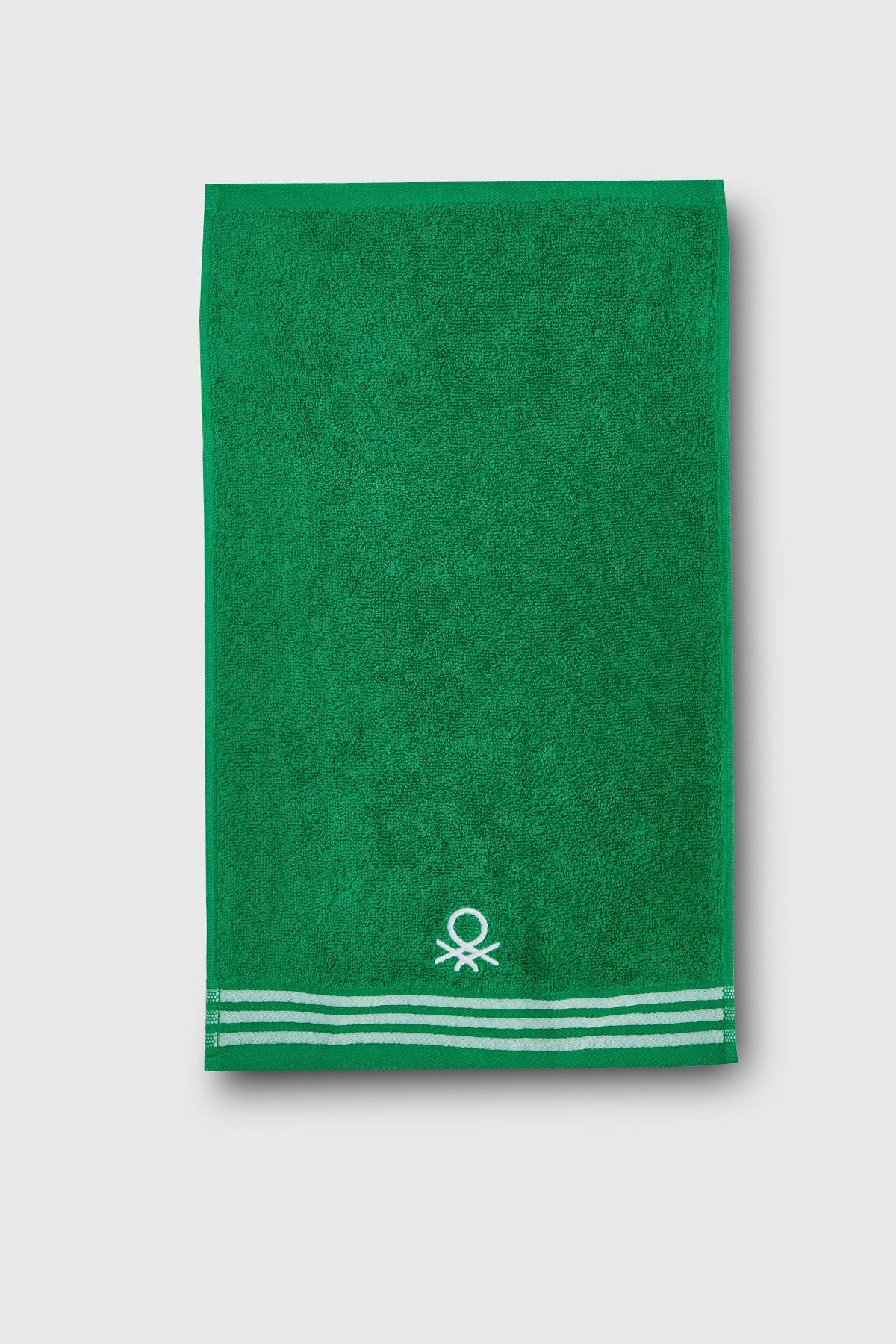 Be-0839-Gr  %100 Pamuk Yeşil 50X90 Cm El Havlusu