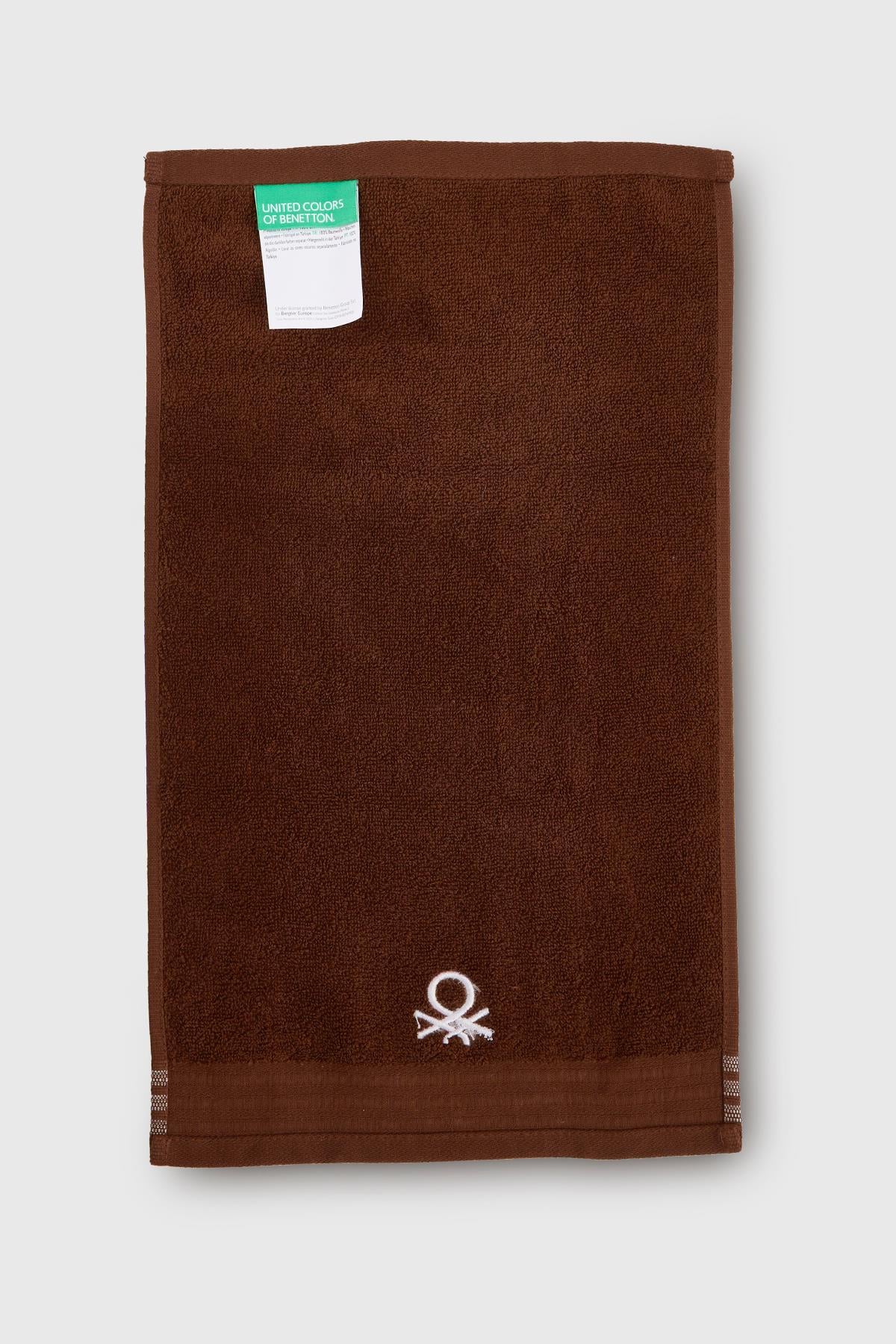Be-0840-Dbr  %100 Pamuk Koyu Kahverengi 70X140 Cm Banyo Havlusu