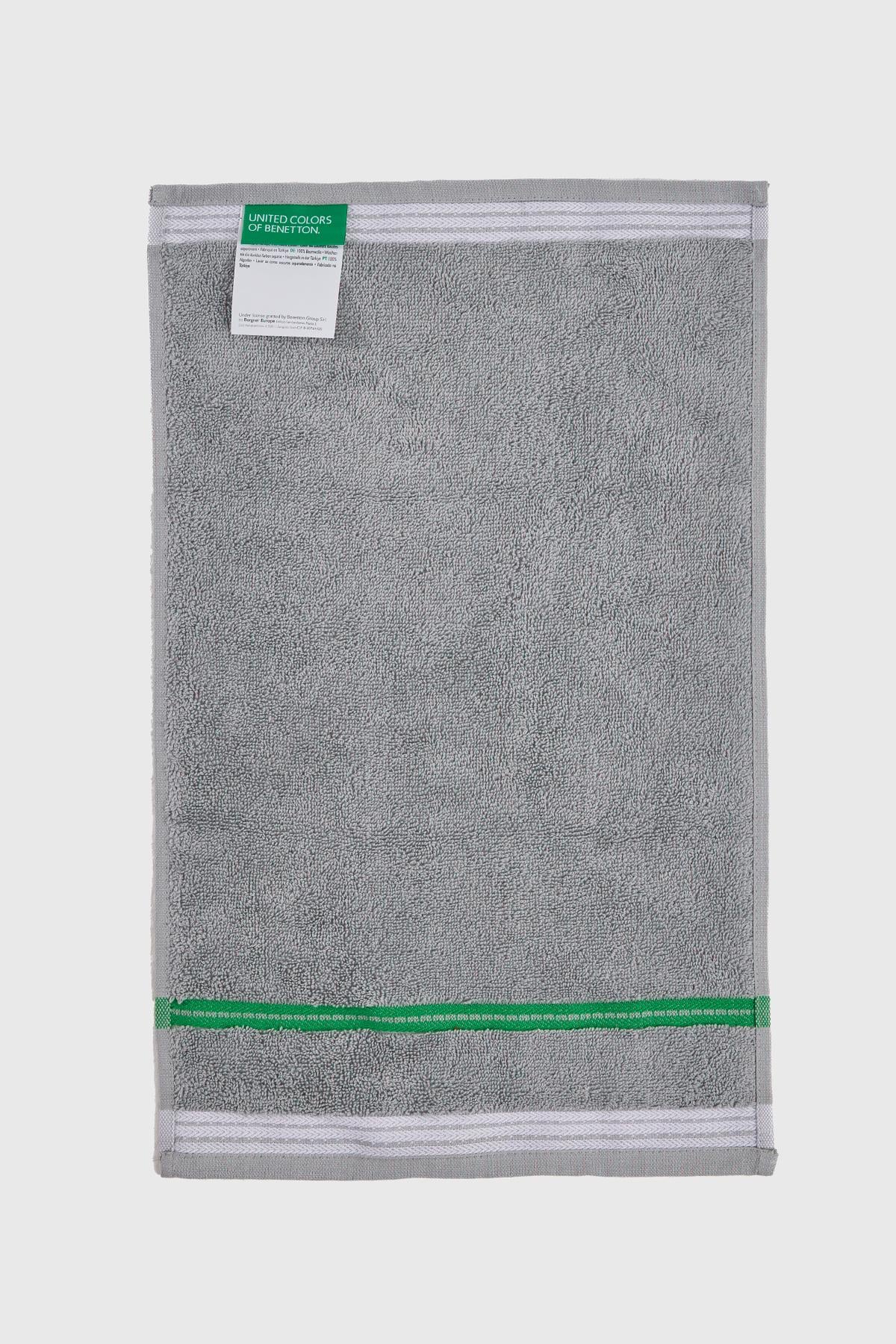 Be-0926-Gy  %100 Pamuk Gri 50X90 Cm El Havlusu