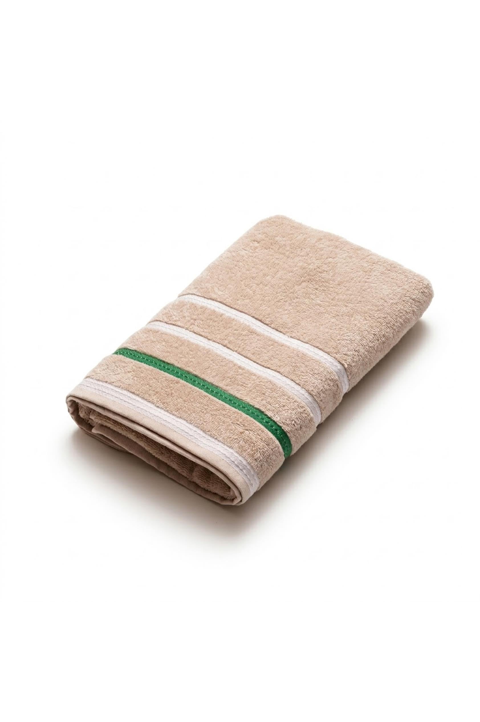 Be-0927-Bg  %100 Pamuk Bej 70X140 Cm Banyo Havlusu