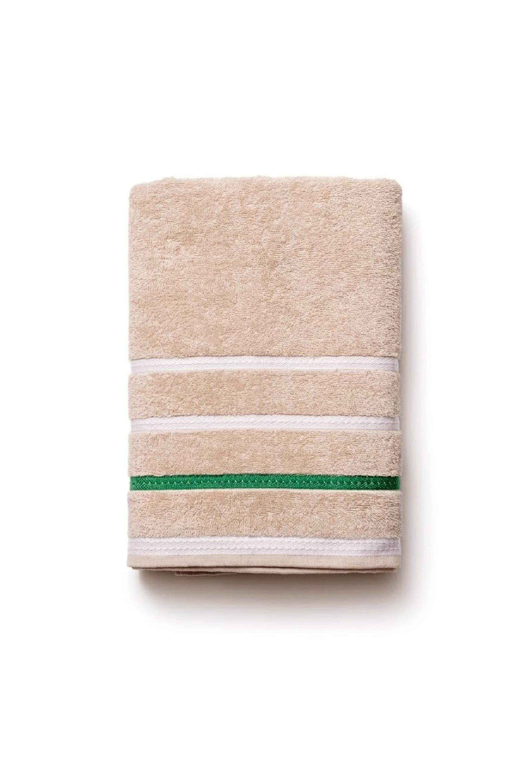 Be-0927-Bg  %100 Pamuk Bej 70X140 Cm Banyo Havlusu