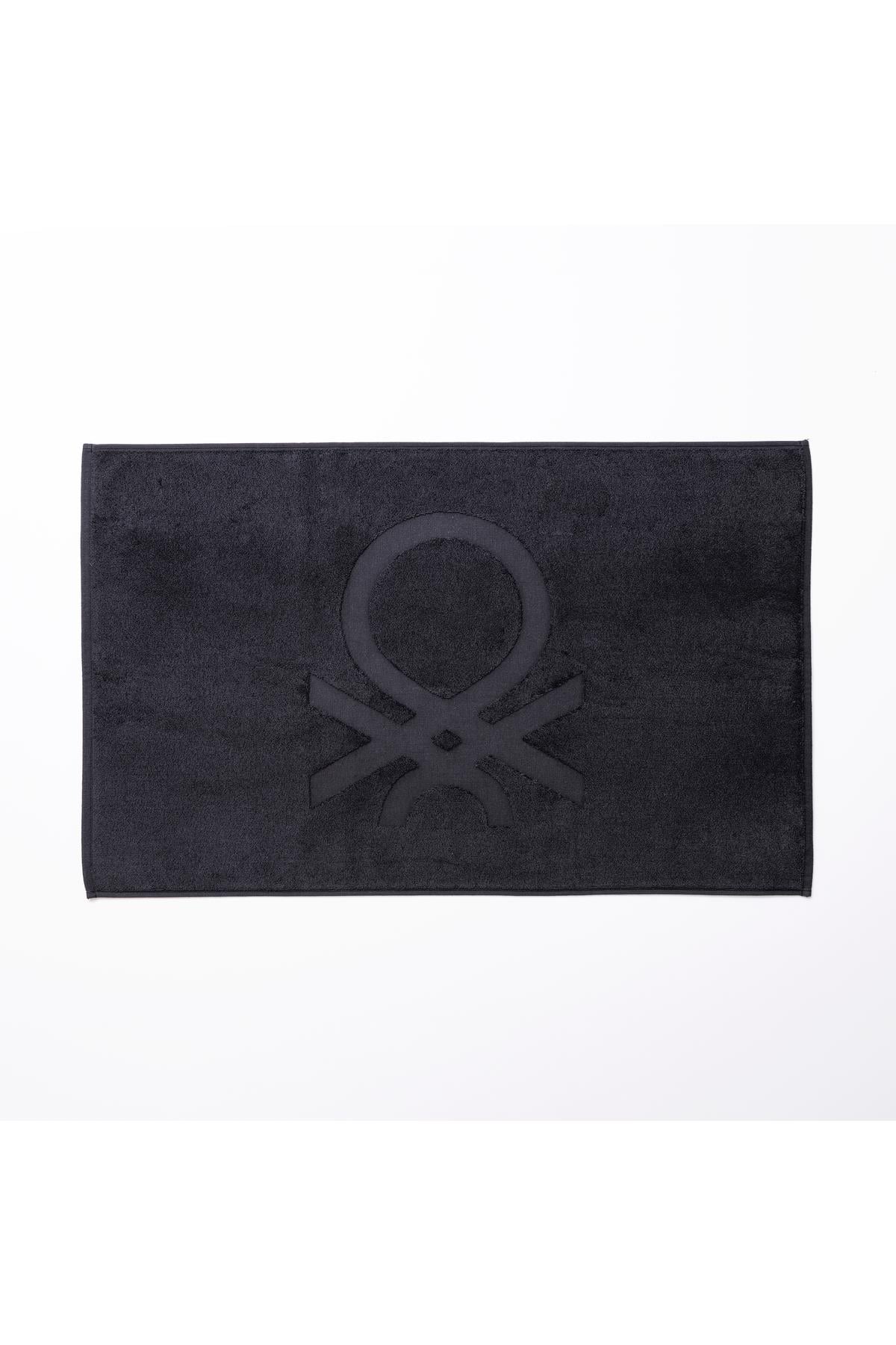 Be-1370-Bk  %100 Pamuk Siyah 50X80 Cm Banyo Paspas Havlu