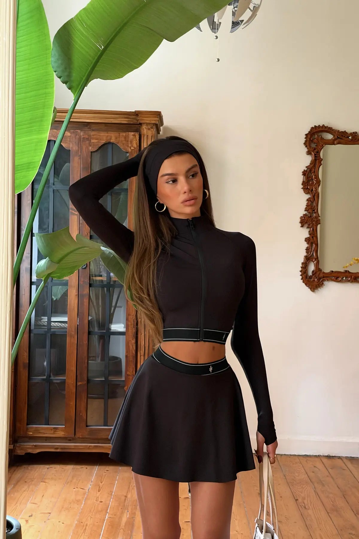Siyah 4 Lü Yoga Set