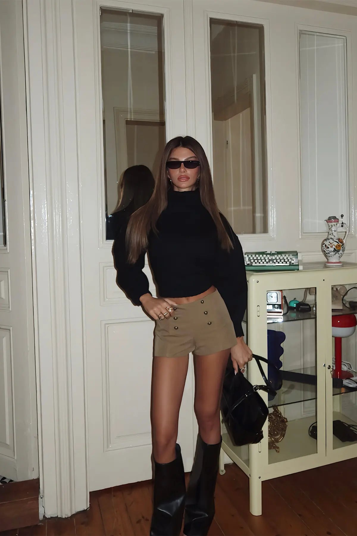 Siyah Triko Kazak