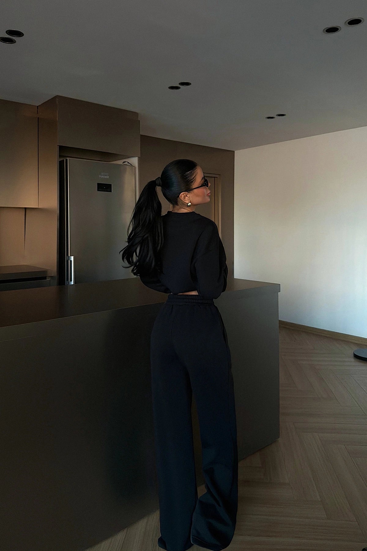 Siyah Easport Eşofman Takımı