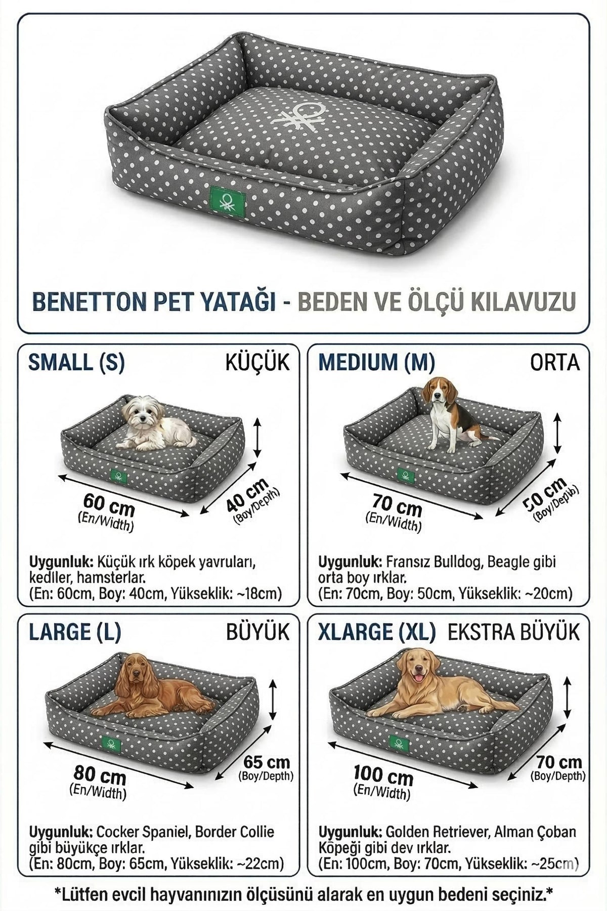 BNT-B2511-A Kedi & Köpek Yatağı  PUANTİYELİ PEMBE 60x40 cm