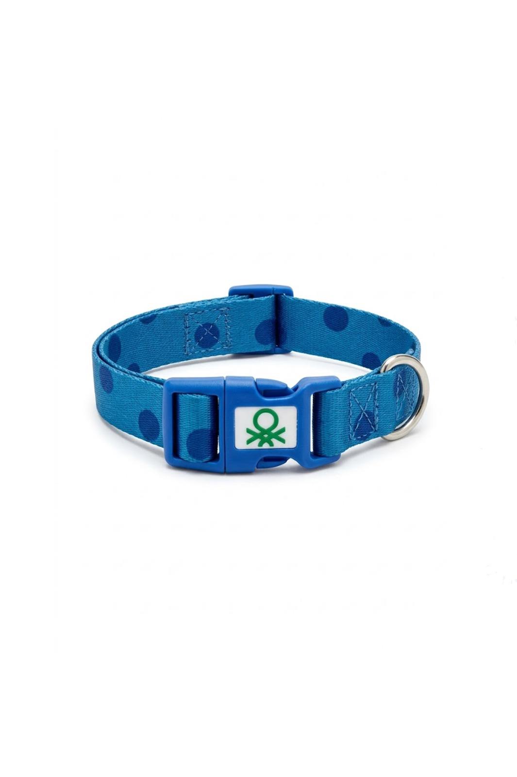 BNTMKT-0028-DB-1M  Kedi &Köpek Örme Tasma  1,5x26-40 cm