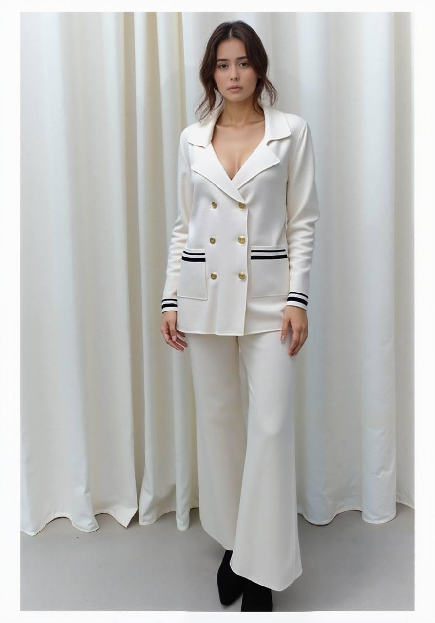 Gömlek Yaka Triko Takım 1566