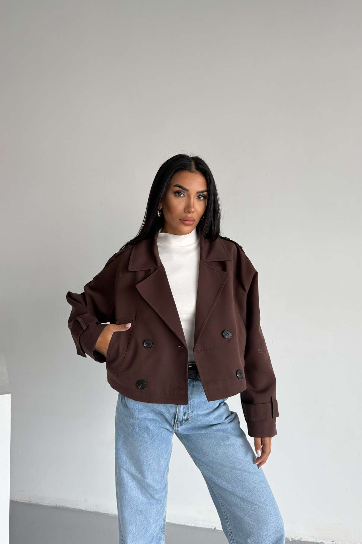 CROP TRENCH ASTARLI - Acı Kahve