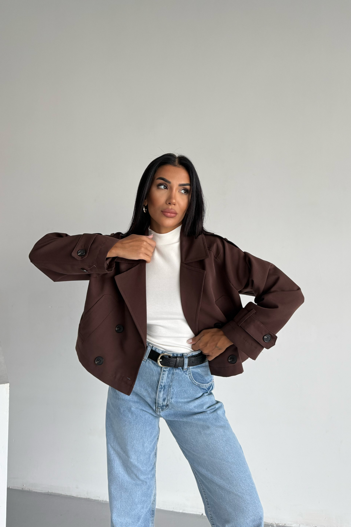 CROP TRENCH ASTARLI - Acı Kahve