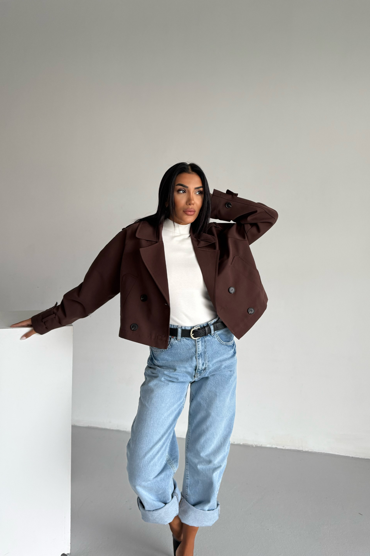 CROP TRENCH ASTARLI - Acı Kahve