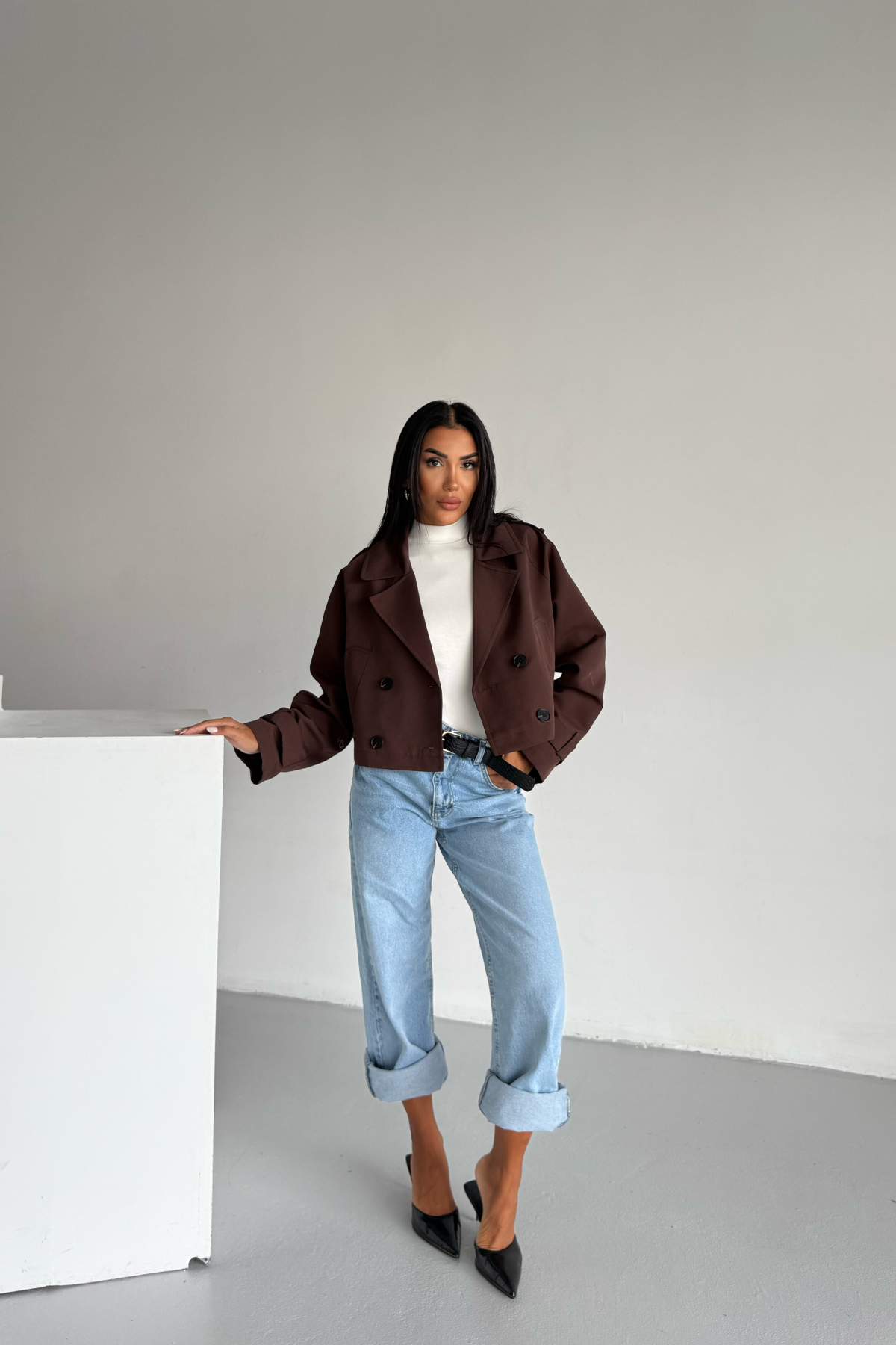 CROP TRENCH ASTARLI - Acı Kahve