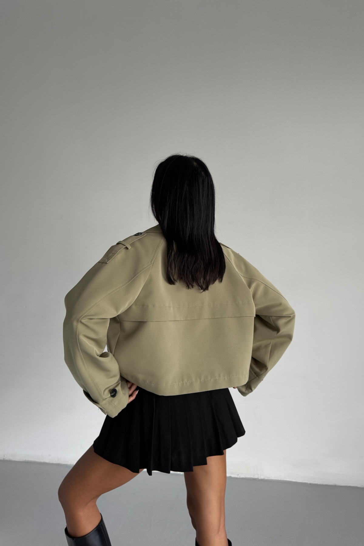 CROP TRENCH ASTARLI - Haki