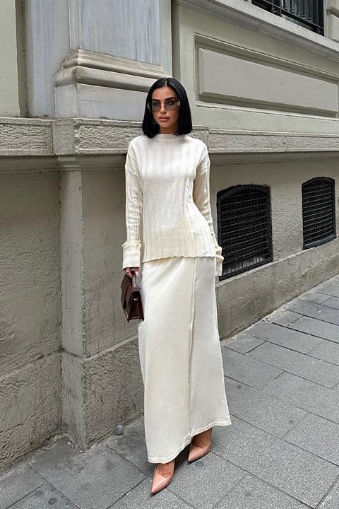 Darcy Etek Bluz Triko Takım 9969