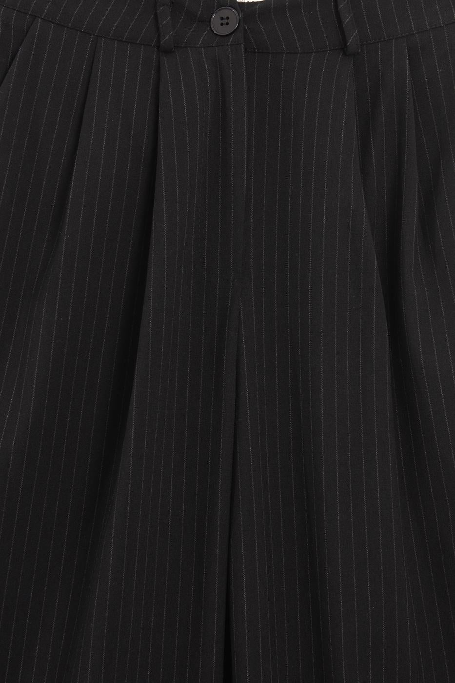 Straight Cut Loose Trousers