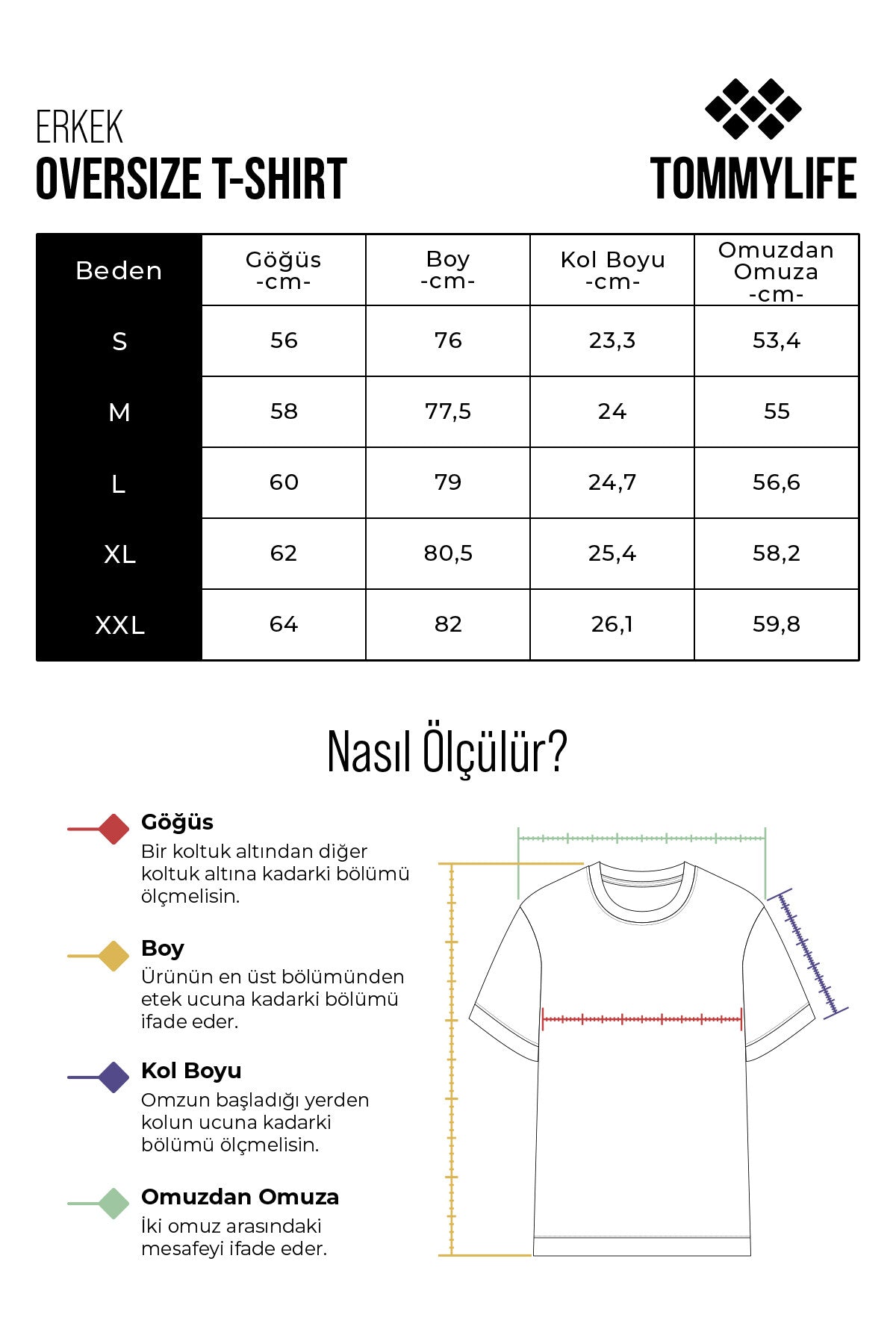 Taş Pamuklu Kalın Yüzeyi Dokulu Oversize Fit  Baskılı Erkek T-Shirt - 88370