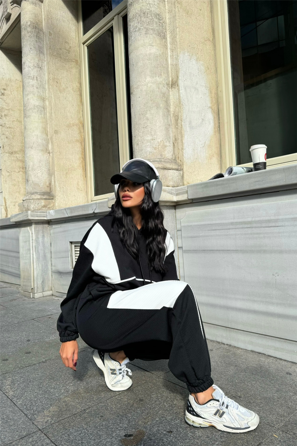 EŞOFMAN TAKIM PARÇALI - Siyah