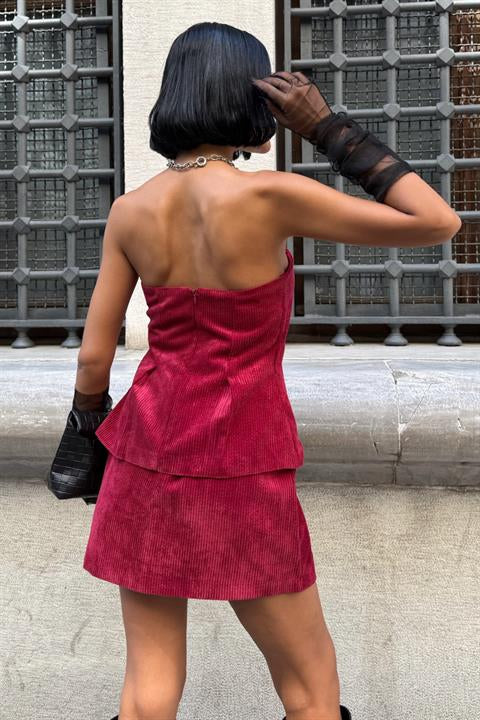 Fitilli Kadife Premium Takım 10034