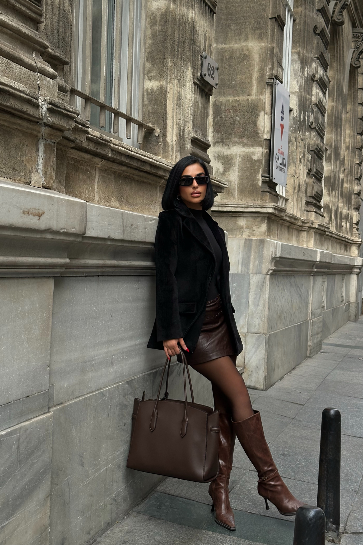 FOX KUMAŞ TEK DÜĞME BLAZER CEKET - Siyah