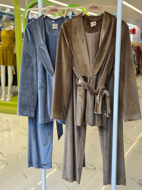 Gaitlin Oversize Kadife Takım 9897