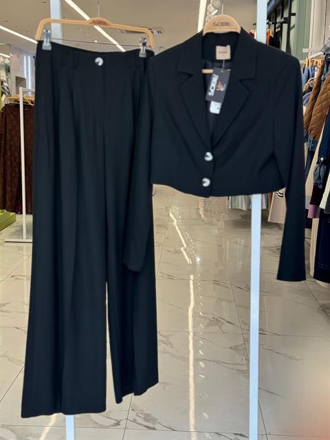 Garry Palazzo Pantolon Klasik Takım 9933