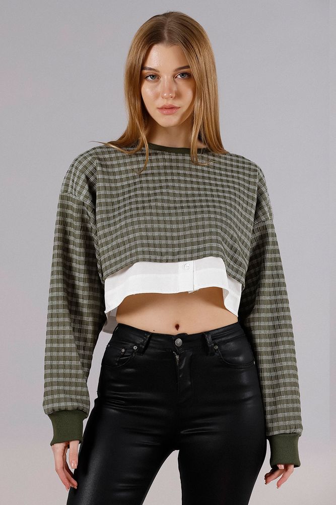 Crop Toptan Bluz