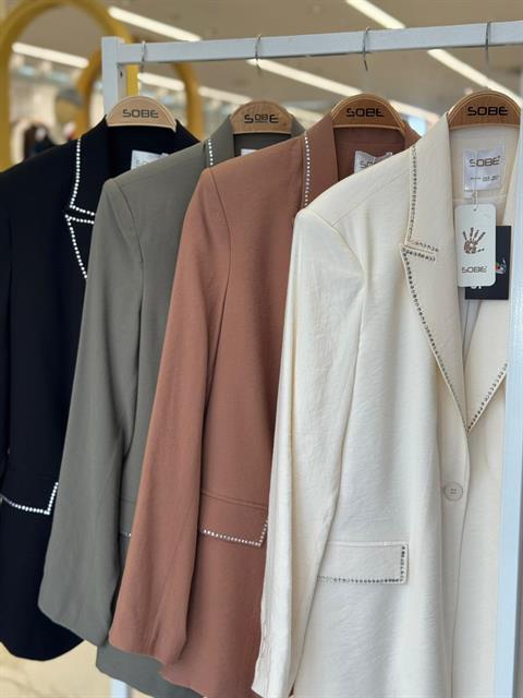 Hardy Taş Detay Blazer Ceket 6104-08