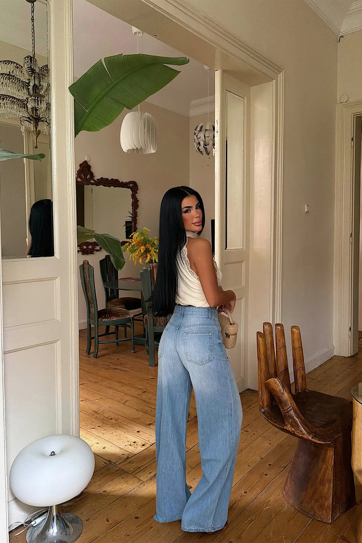 Yüksek Bel Jean