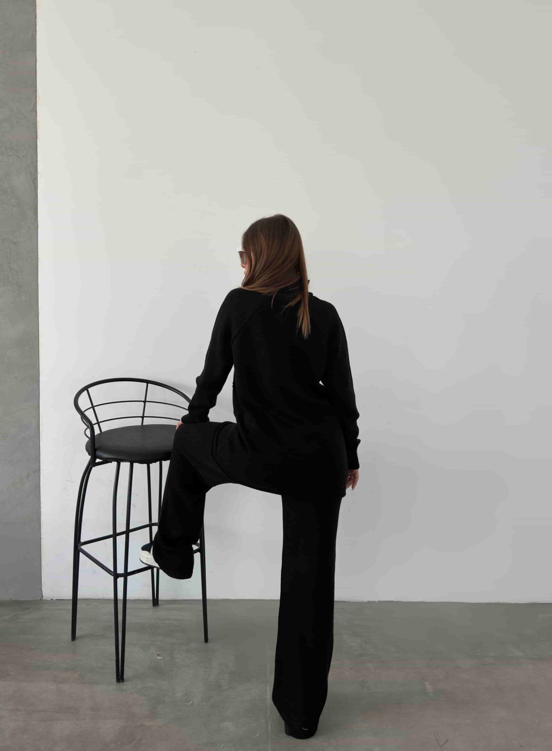 Polo Yaka Fermuarlı Triko Takım 1511