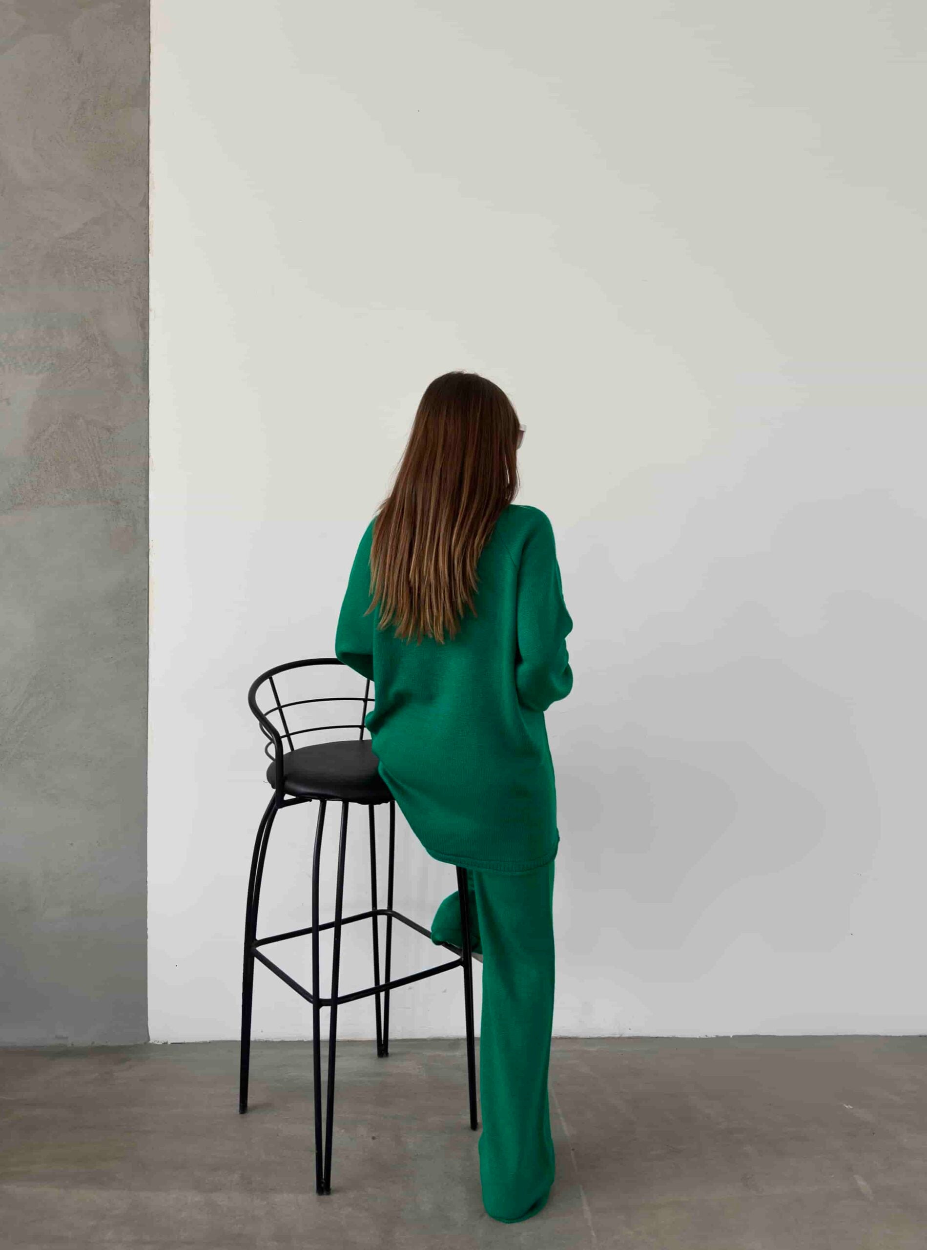 Polo Yaka Fermuarlı Triko Takım 1511