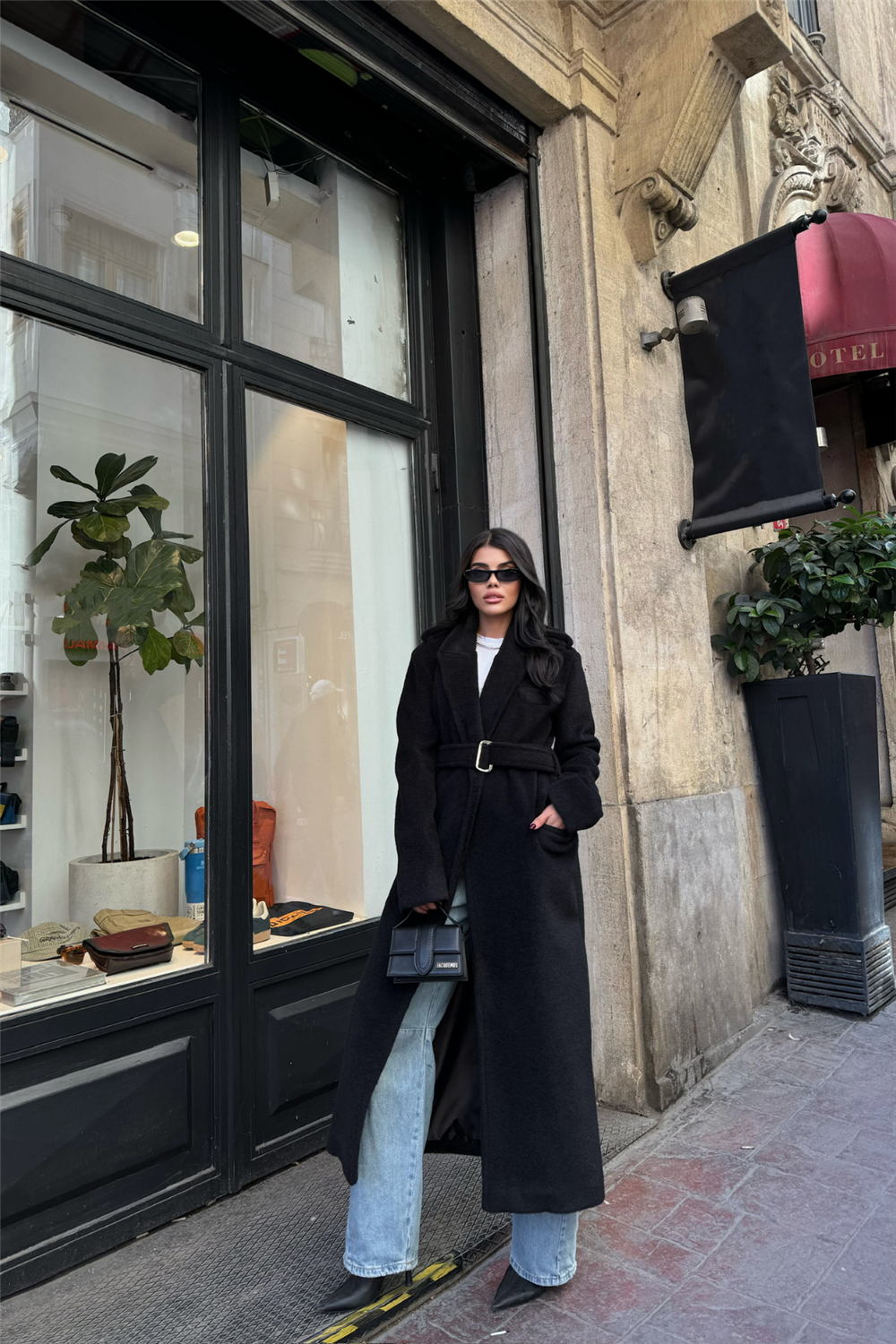 KABAN ALPAKA YÜN - Siyah