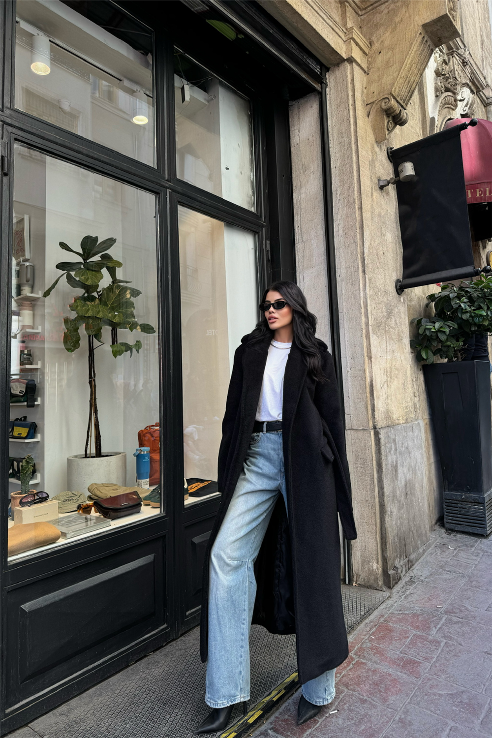 KABAN ALPAKA YÜN - Siyah