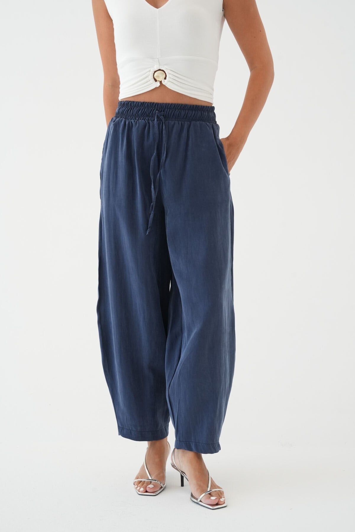Lacivert Balon PANTOLON 802