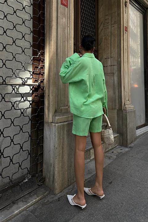 Lorena Müslin Şort Takım 9717-08